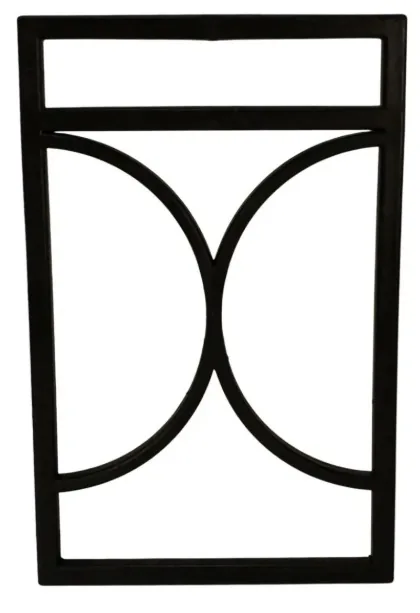 Suporte de prateleira plástica estilo industrial preto
